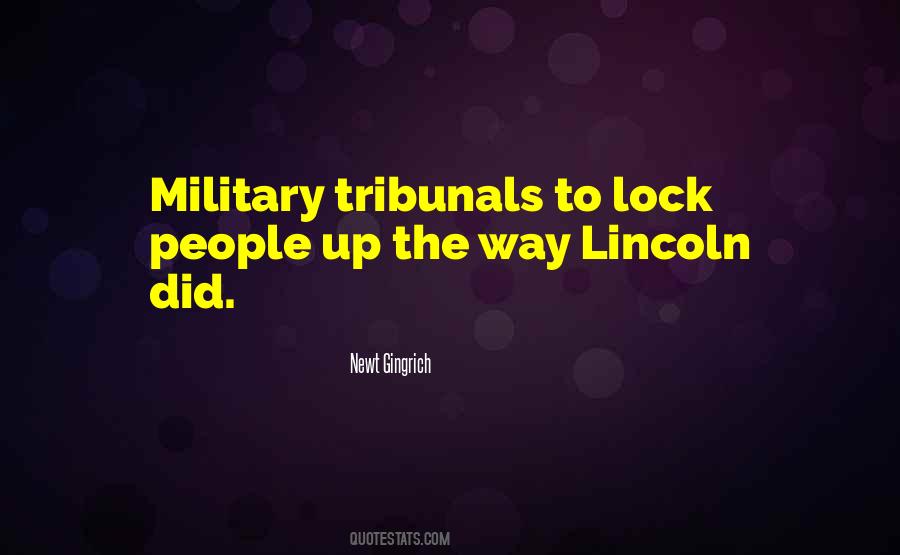 Quotes About Tribunals #820783