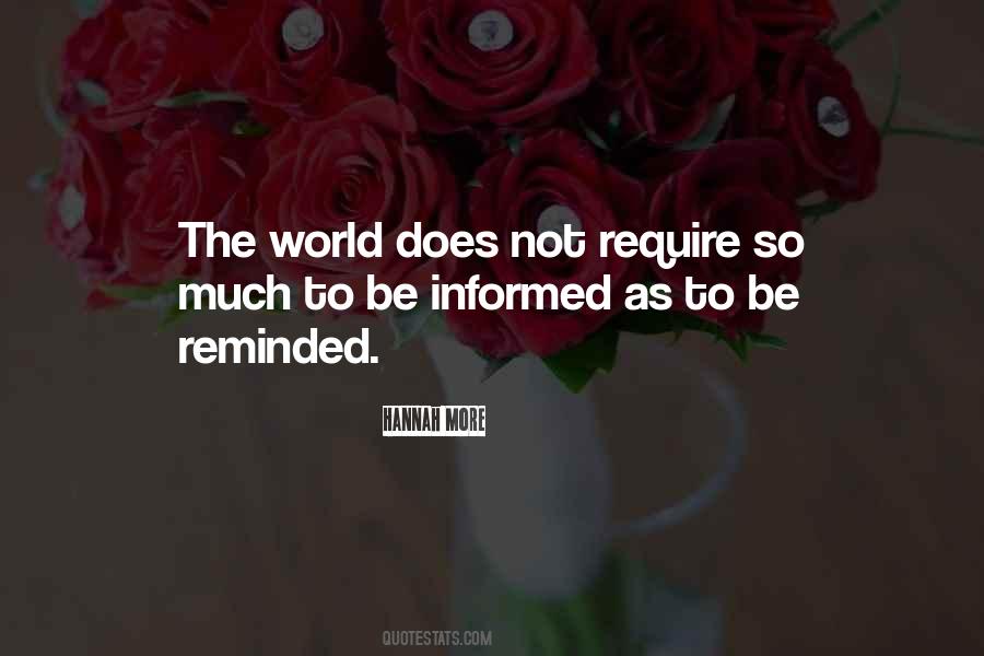 Be Informed Quotes #285841