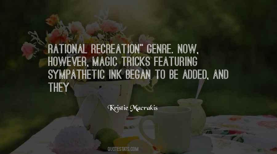 Quotes About Recreation #1819031