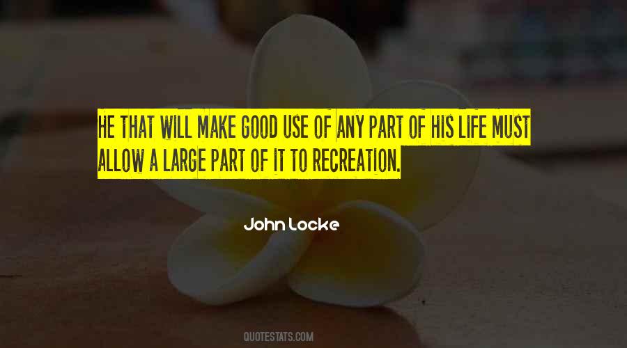 Quotes About Recreation #1878902