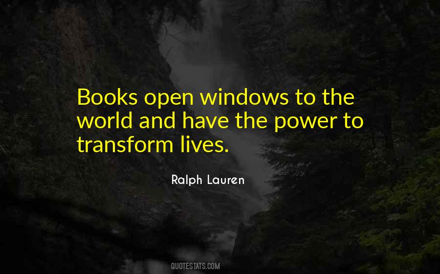 Quotes About Windows To The World #610565