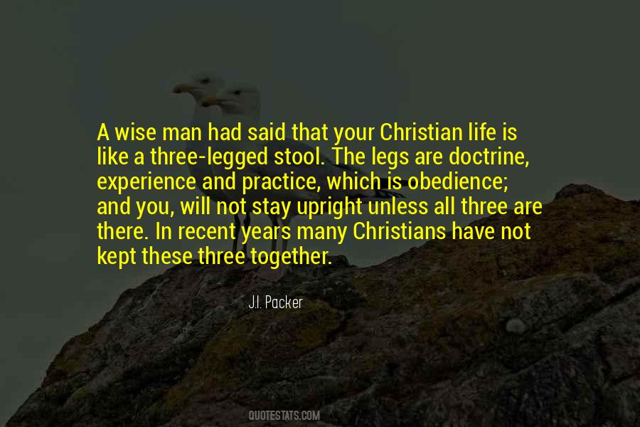 Christian Life Life Quotes #15525