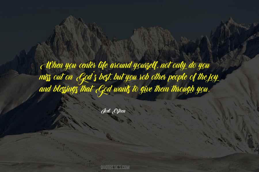 Center Yourself Quotes #1337886
