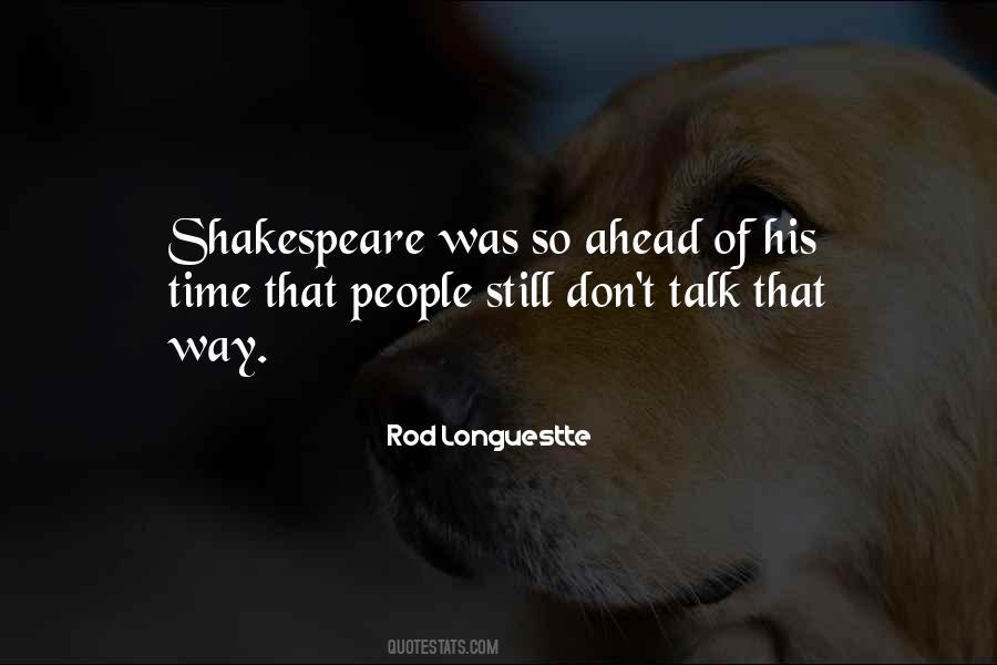 Quotes About Language By Shakespeare #1475065