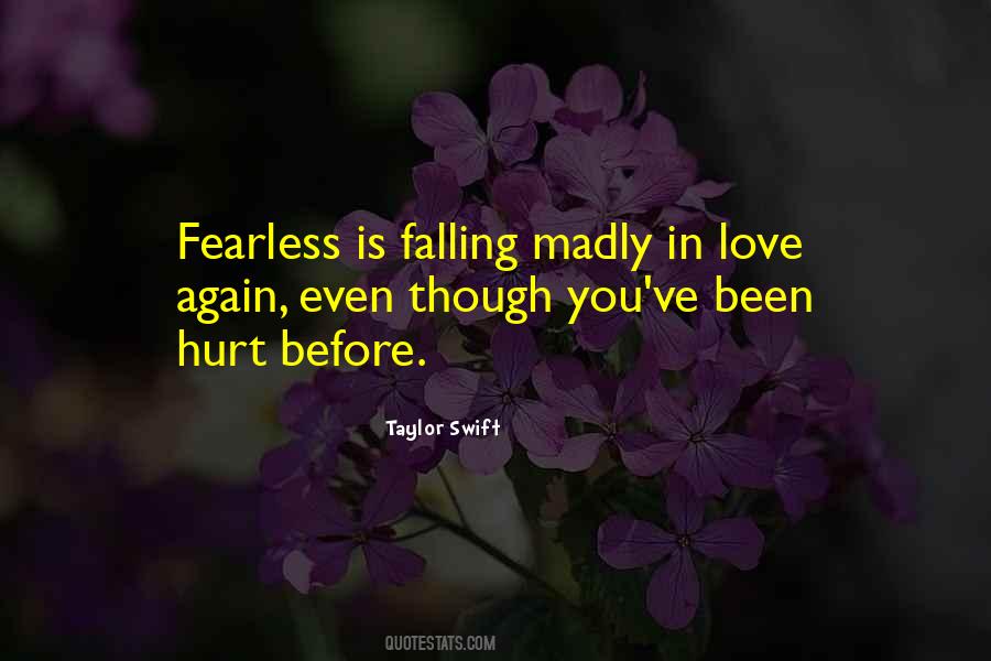 Quotes About Fearless Taylor Swift #374366