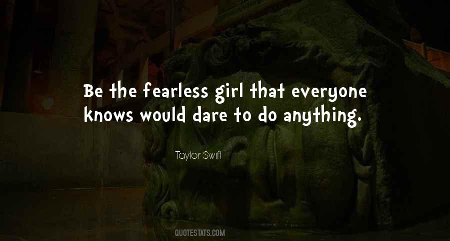 Quotes About Fearless Taylor Swift #837265