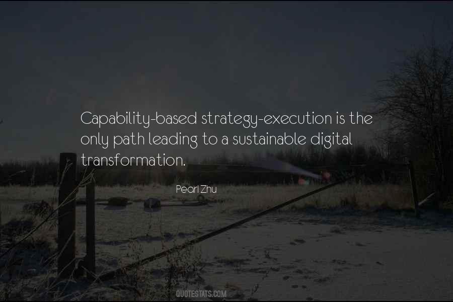 Quotes About Strategy Execution #1040342