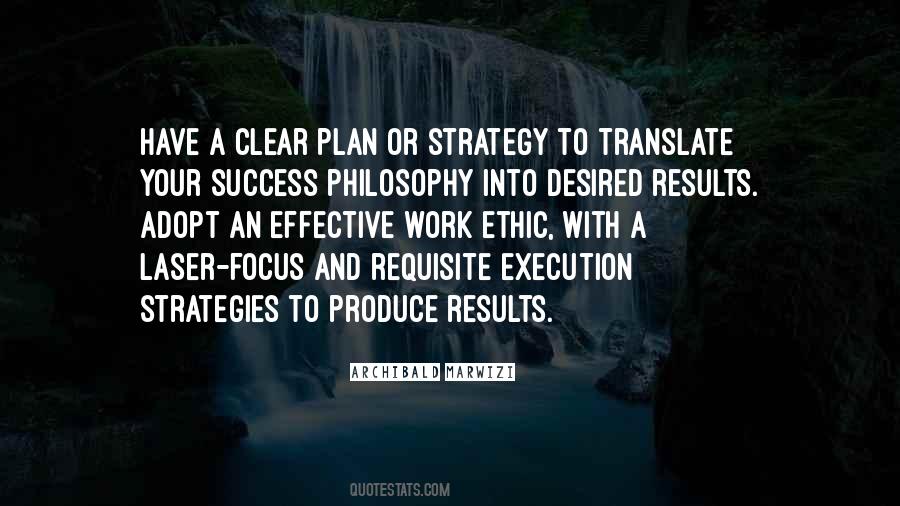 Quotes About Strategy Execution #1572234