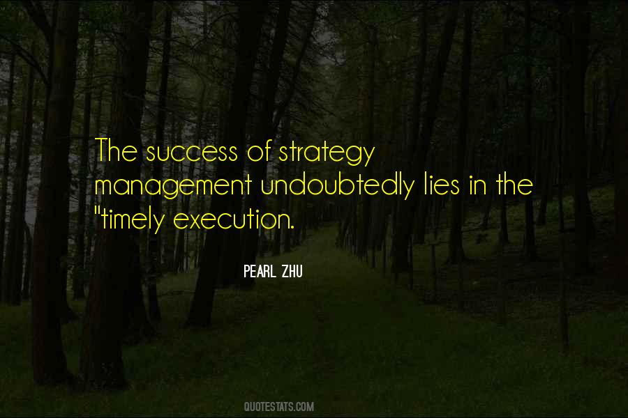Quotes About Strategy Execution #258723