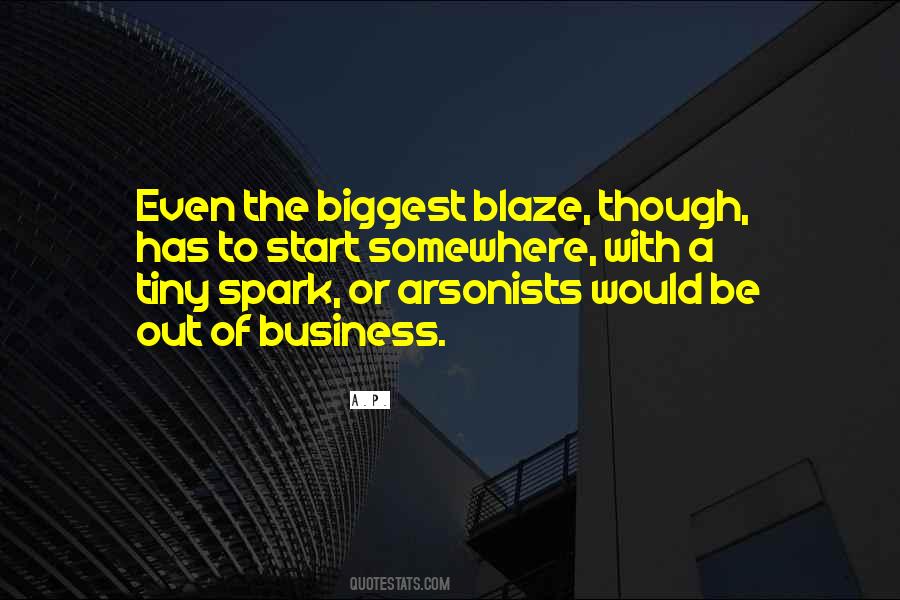 Spark Fire Quotes #1047846