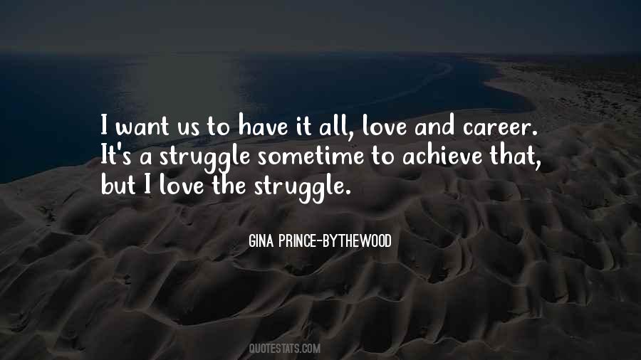 Quotes About Love And Career #921915