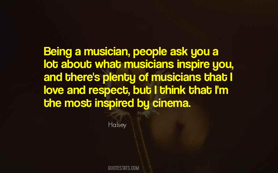 Quotes About Love Musicians #166500