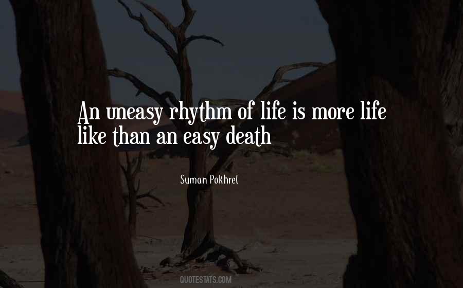 An Easy Life Quotes #46408