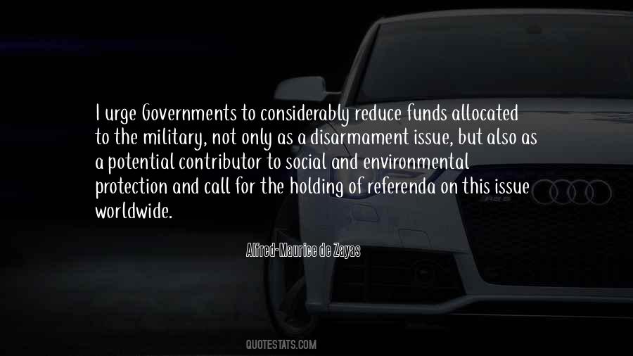 Quotes About Government Funds #456996