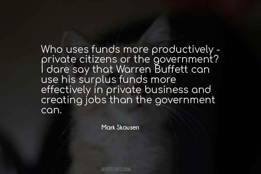 Quotes About Government Funds #463602