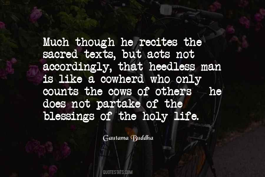 Quotes About Holy Life #1629950