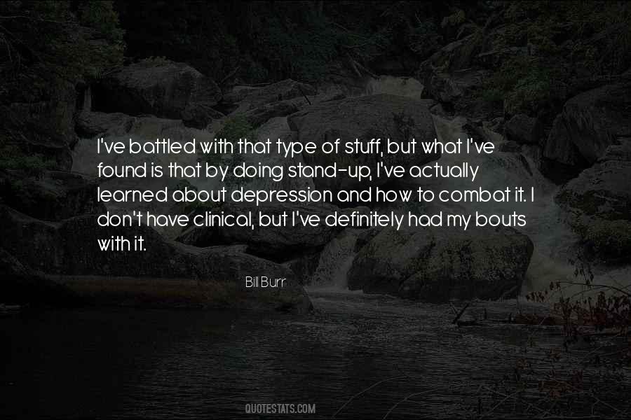 Quotes About Clinical Depression #127500