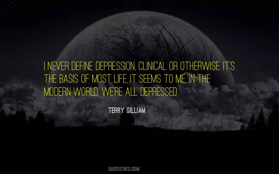 Quotes About Clinical Depression #276875