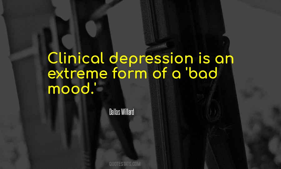 Quotes About Clinical Depression #440271