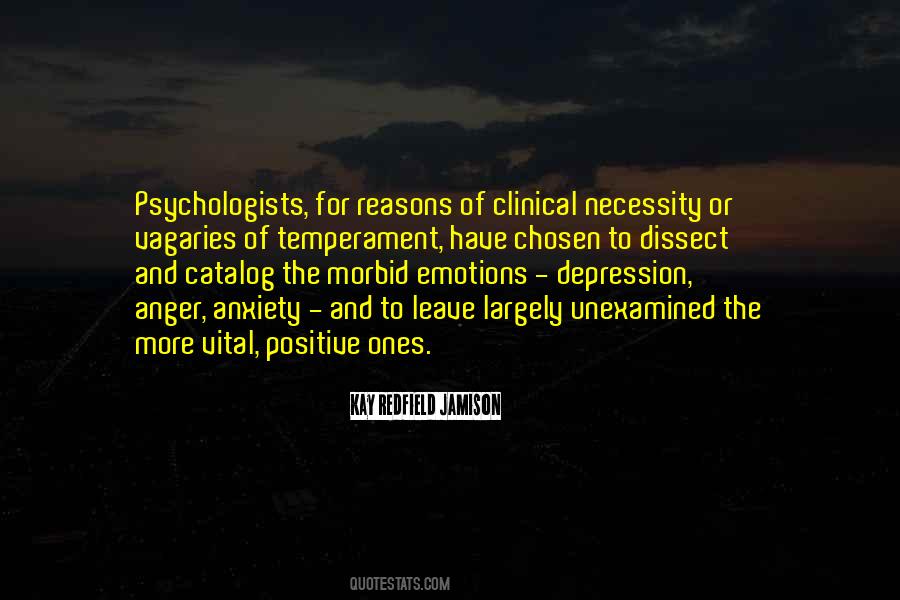 Quotes About Clinical Depression #611281