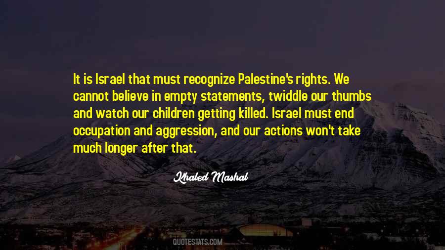 Israel Occupation Quotes #1096275