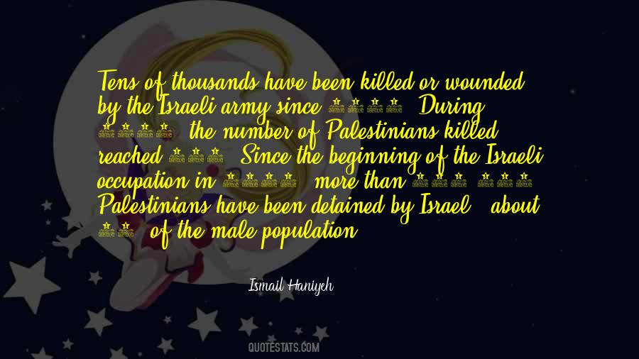 Israel Occupation Quotes #1117653