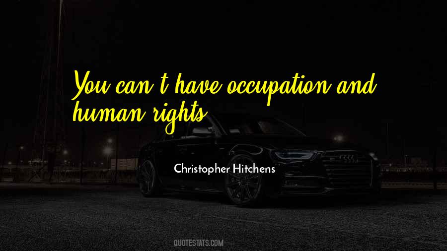 Israel Occupation Quotes #1737023
