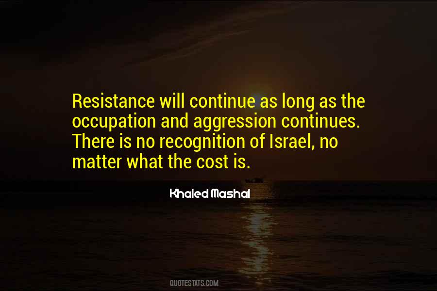 Israel Occupation Quotes #992379