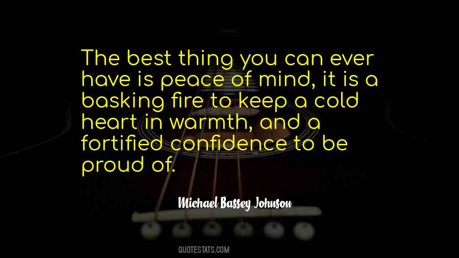 Quotes About Peace Of Heart And Mind #280741