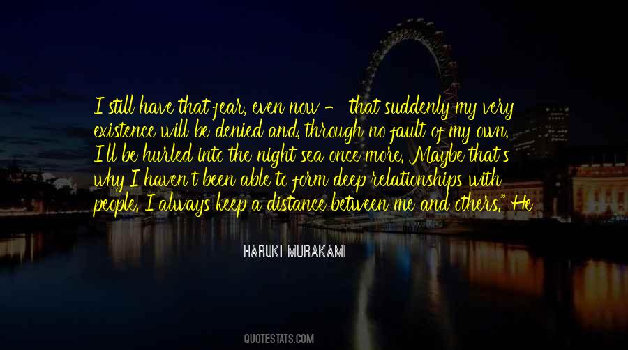 Quotes About Distance Relationships #1394606