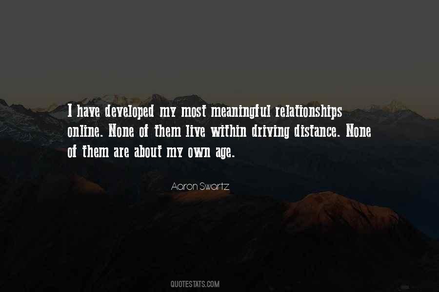 Quotes About Distance Relationships #414479