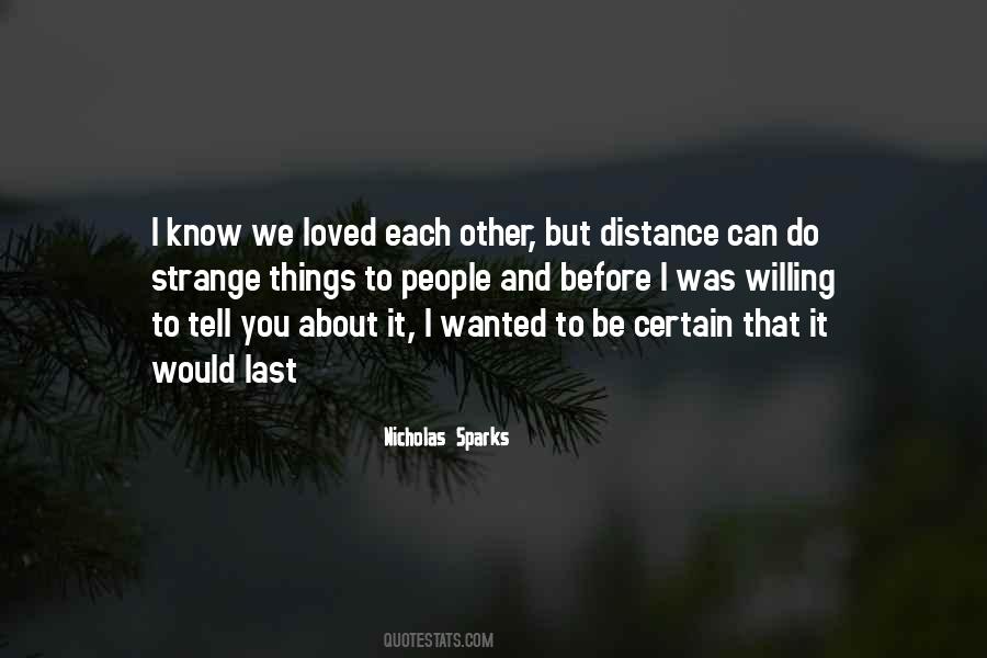 Quotes About Distance Relationships #967363