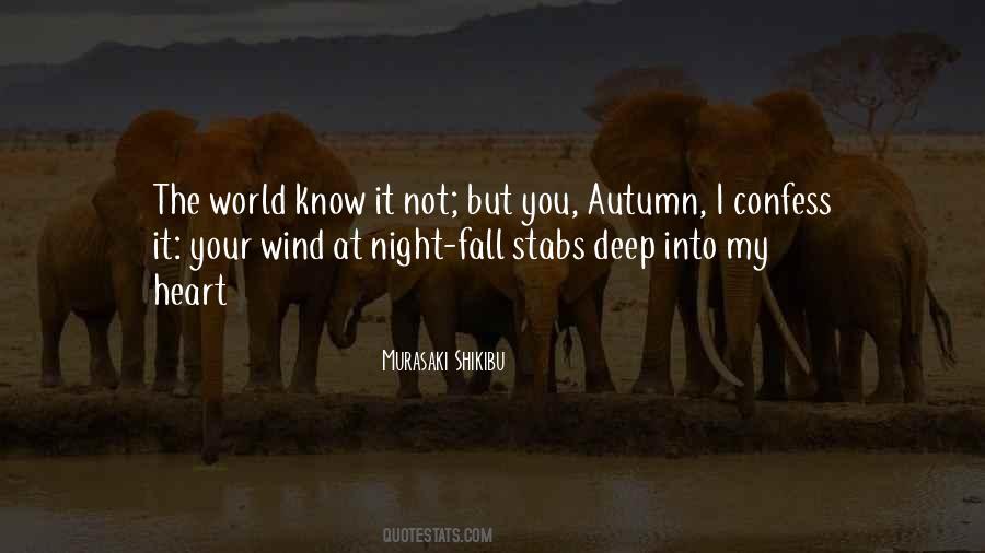 Night Fall Quotes #316496