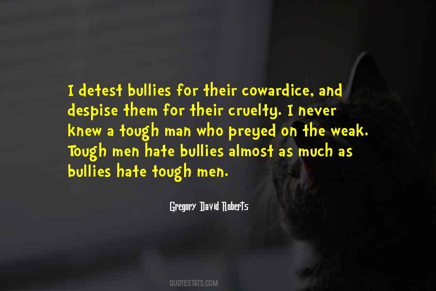 Quotes About Weak Man #190454