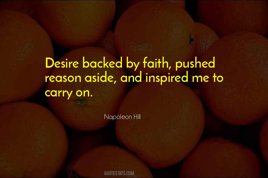 Desire And Faith Quotes #747774