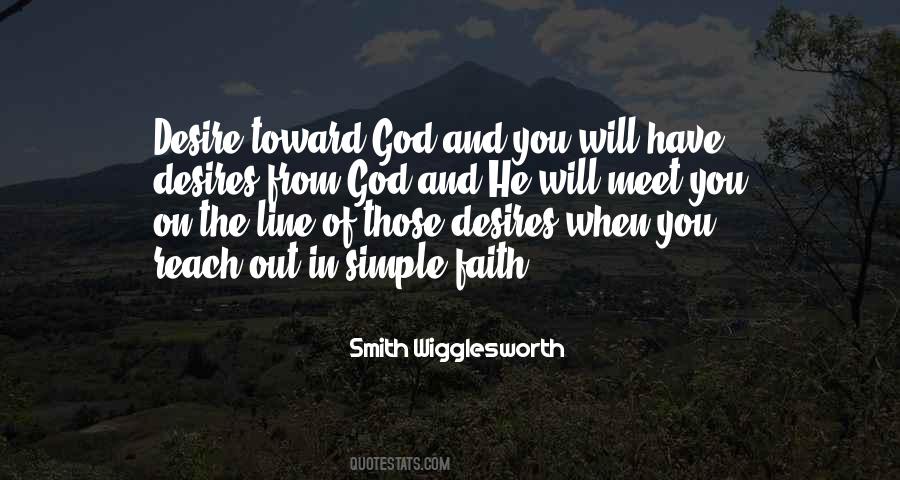 Desire And Faith Quotes #803995