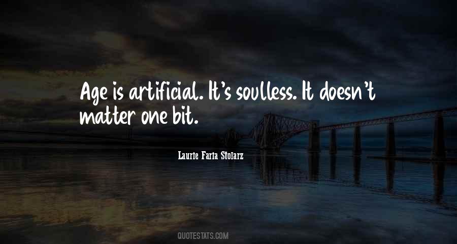 Quotes About Soulless #1574966