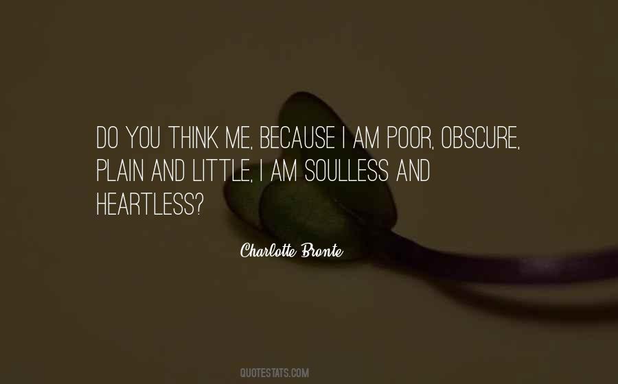 Quotes About Soulless #624700