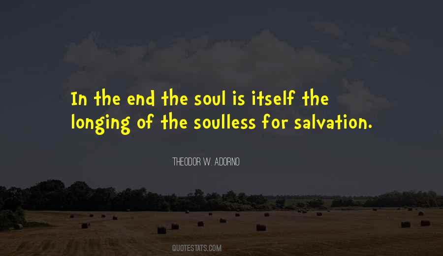 Quotes About Soulless #724589