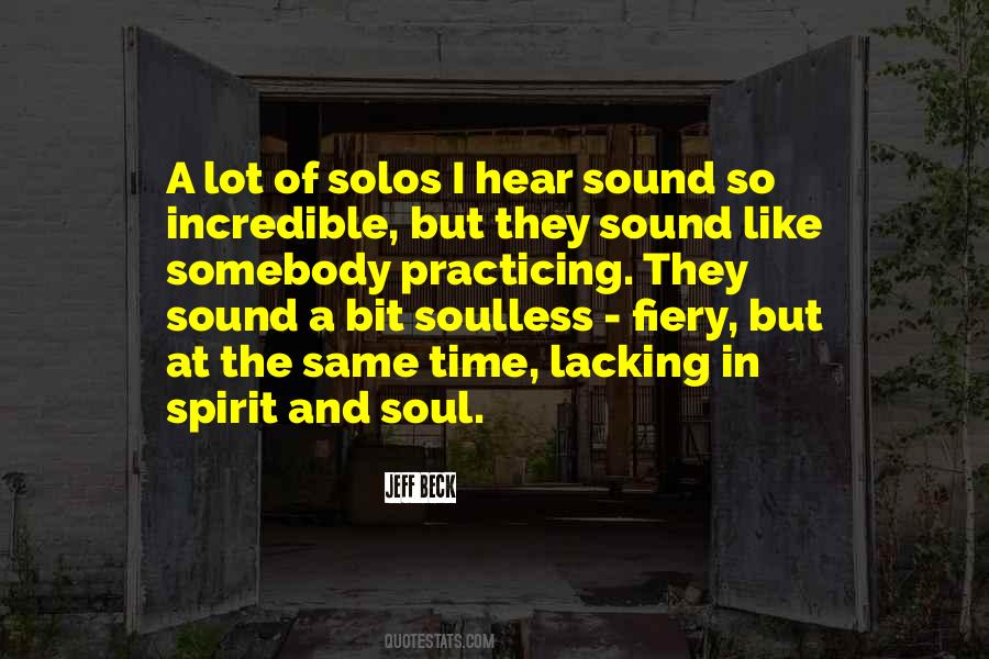 Quotes About Soulless #999823