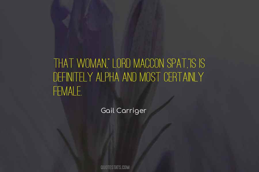 Alpa Female Quotes #302092