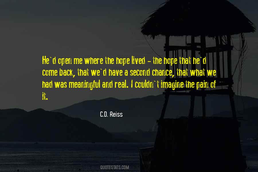Quotes About A Second Chance #673368 Quotes About A Second Chance #673368