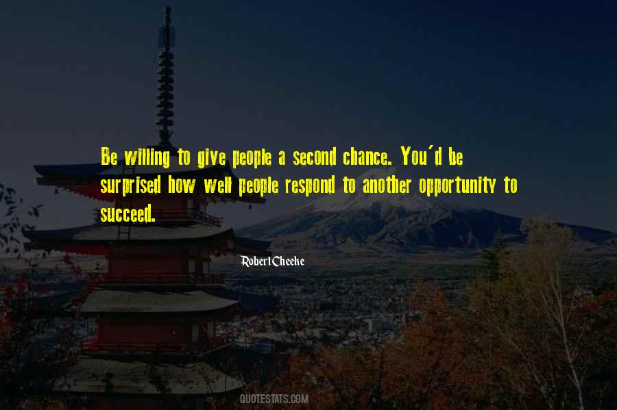 Quotes About A Second Chance #78406 Quotes About A Second Chance #78406