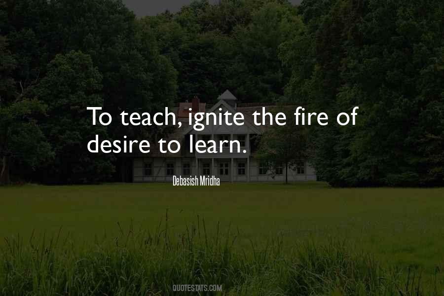 Quotes About Desire To Learn #961929