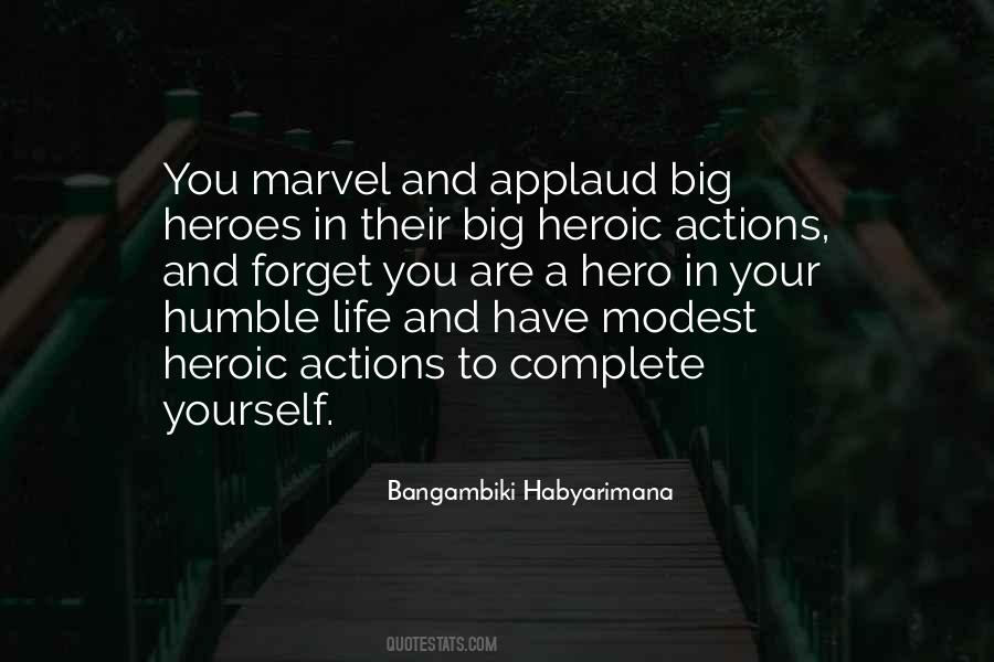 Quotes About Marvel Heroes #168927