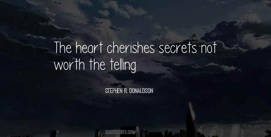Quotes About Telling Secrets #1420971