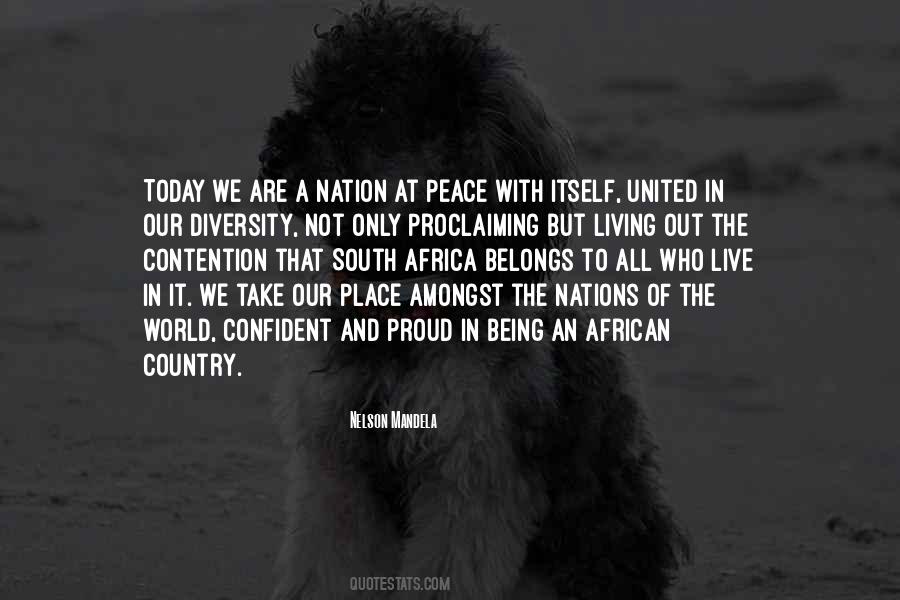Quotes About South Africa Today #1145765