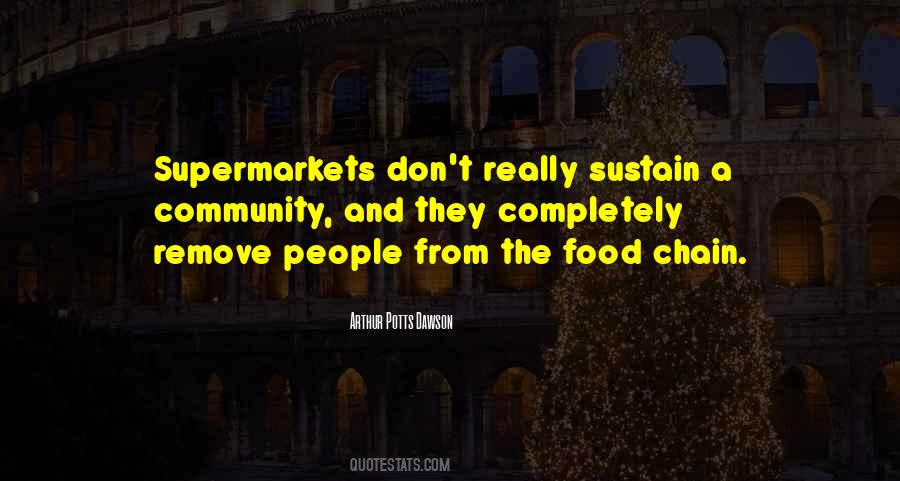 Quotes About Community And Food #1277637
