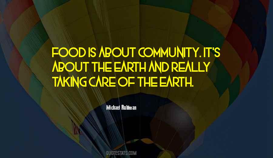 Quotes About Community And Food #441489
