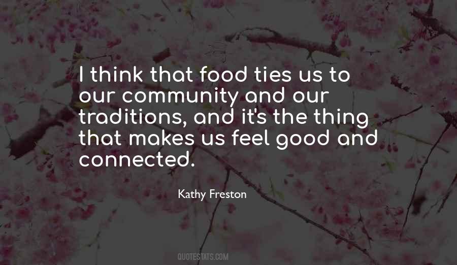 Quotes About Community And Food #978248